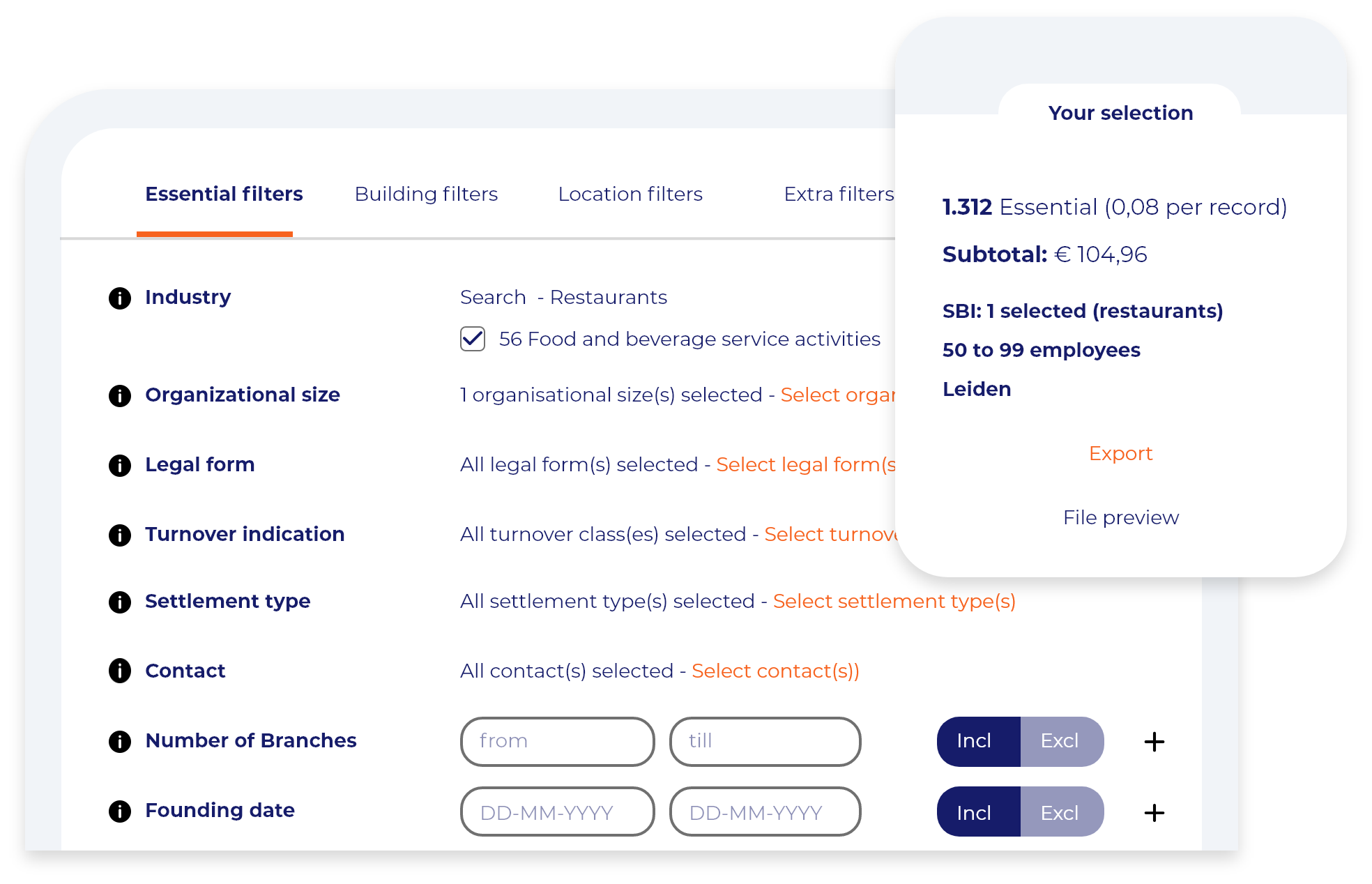Leadlist creator